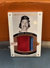 2005 Upper Deck Sweet Spot Classic Bruce Sutter Jumbo Cardinals Patch #’d 50