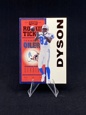 Kevin Dyson | Houston Oilers |1998 Playoff Contenders Rookie Ticket - #99 - Image 1 of 2