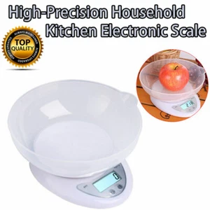 Bilancia elettrica da cucina digitale bilancia per lettere bilancia domestica 5 kg bilancia di precisione LCD - Foto 1 di 6