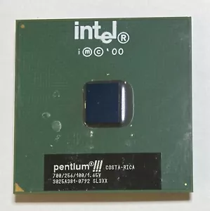 Processor Intel Pentium III 700MHz SL3XX Socket 12511.2oz2 *UNTESTED* *AS IS* - Picture 1 of 3