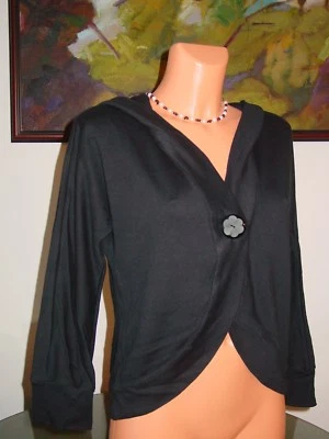 Sudadera con capucha Cosabella AVILA NUEVA CON ETIQUETAS talla M negra Foto 1 de 2