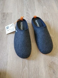 Elewert Luxury Slide On Slippers Mens Size 45 EU 11.5 US GREY/Orange - Picture 1 of 7