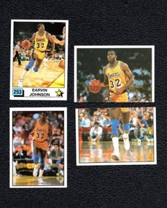 1989 Spanish Panini L.A. Lakers complete set ~ MAGIC JOHNSON Kareem James Worthy