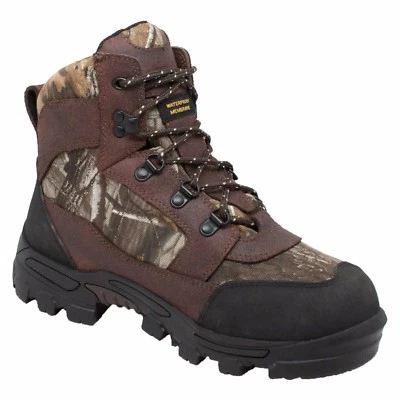 1657 AdTec, 7" Brown Oild Leather, Waterpro, Men's Hunting Boots                 - Image 1 of 4