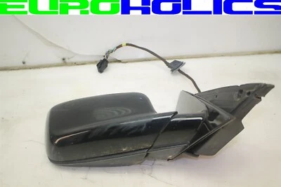 Espejo retrovisor de puerta lateral derecho pasajero OEM BMW E65 750i 07-08 negro VIDRIO MALO Foto 1 de 4