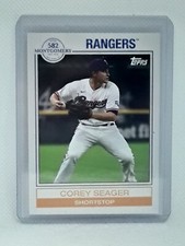 Corey Seager 2022 Topps 582 Montgomery Club Set 4 - #19 - Texas Rangers