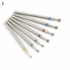 7Pcs Diamond Nail Drill Bit Rotery Electric Milling Cutters Files Cuticle Burr  