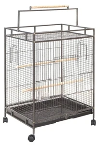 Gabbia VOLIERA per pappagalli uccelli Elegant 56 x 41 x 96 H cm - Foto 1 di 6