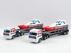 A-18/ Matchbox Lesney 1:86 DAF 3000 Space Cab Lakeside Marine 1987 (2 Stück) - Bild 1 von 6