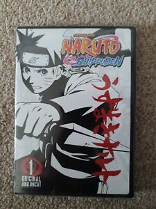 Naruto Shippuden Vol. 1 (DVD, 2009) Anime Original & Uncut sealed rare in uk