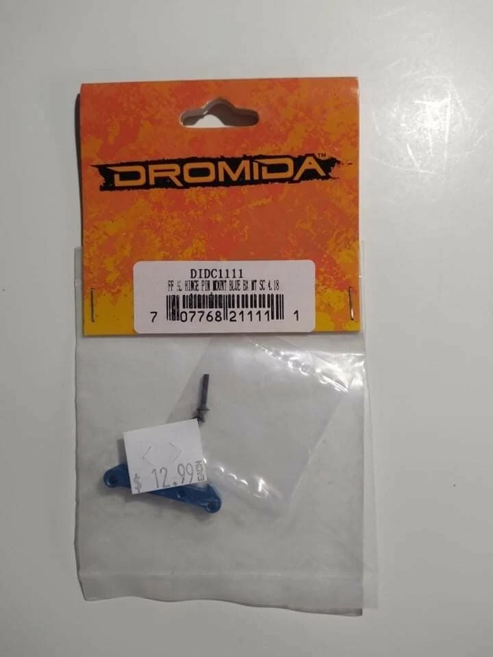 Dromida 1/18 Aluminum Front-Front Hinge Pin Mount (Blue) DIDC1111 - Image 1 of 1