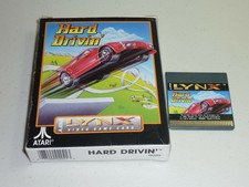 hard drivin game atari lynx boxed