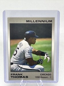 1991 Star Millennium #120 Frank Thomas MLB HOF 2nd Year Card Print Run /1000 NM+