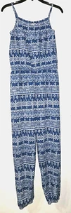 Adorable Girls Teens Faded Glory Size XL 14-16 1pc Long Romper Jumper Pants - Picture 1 of 11