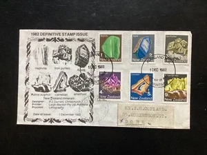 NZ 1982 Mineral Definitives FDC scarce FJP Boric brand (L4) - Picture 1 of 1