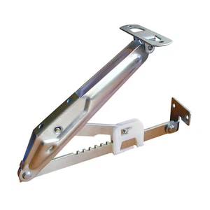 Two (2) Rok Hardware Lift-Up Ratchet Table Support / Headrest Fitting, Steel - Picture 1 of 3