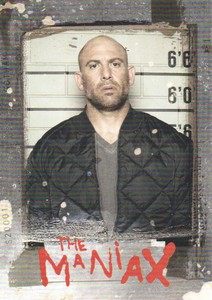 2017 Cryptozoic Gotham Season 2 The Maniax Trading Card #MX3 Aaron Helzinger