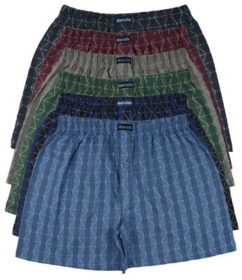 + 6 Boxer Shorts Uomo Boxershorts Hipster Intimo M L XL XXL 3XL Cotone - Immagine 1 di 2