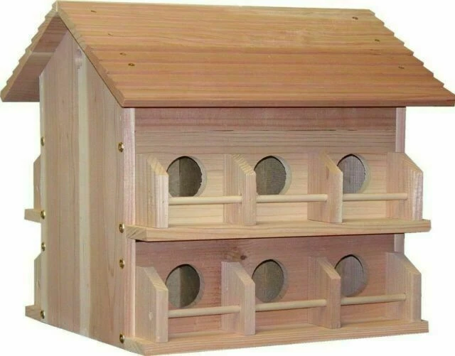 Heath Outdoor Products M-12DP Redwood Martin Bird House