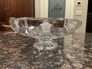 Versace für Rosenthal Medusa Kristallschüssel mit Sockelständer EUC - Bild 1 von 10