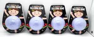 (4x) Da Bomb Fun Size Ballerina Bath Bomb Cotton Candy Scented - Picture 1 of 2