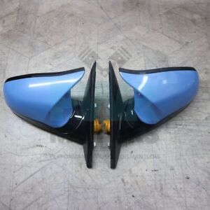 BMW F82 M4 Wing Mirrors Left & Right Sides in Yas Marina Blue 3.0 DCT 2014