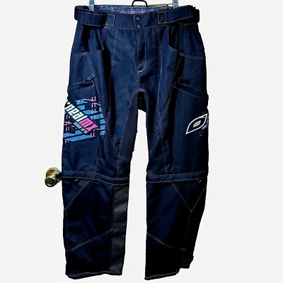 Женские черные гоночные штаны на молнии для мотокросса O'Neal MX Apocalypse размер 9/10 - Изображение 1 из 4