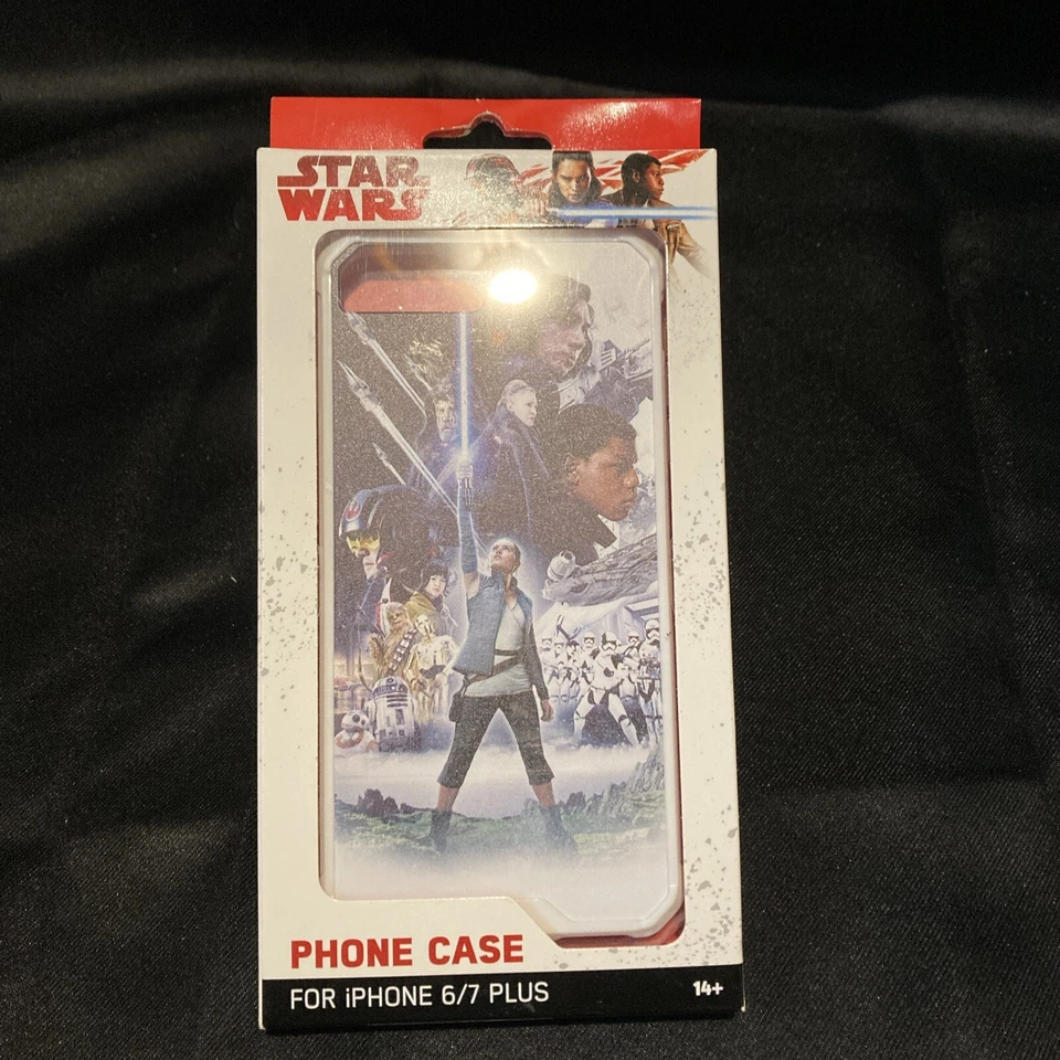 Star Wars The Force Awakens Rey Phone Case iPhone 6+ 7+ Disney Free Shipping - Image 1 of 1