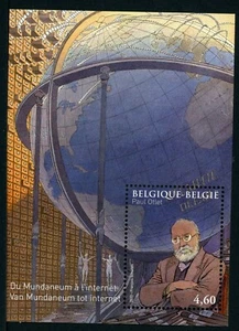 Timbres - Belgique - Du mundaneum à l'Internet (144OK) - Picture 1 of 1