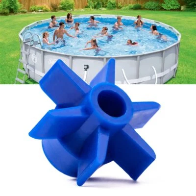 GTPARTES Impeller Blades Pool Pump Reinforced Impeller for Summer Waves SFX10001 Pcs Blue
