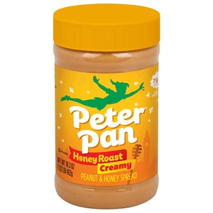 Creamy Honey Roast Peanut Butter Spread, Honey Peanut Butter Spread Made with Ro - Picture 1 of 12
