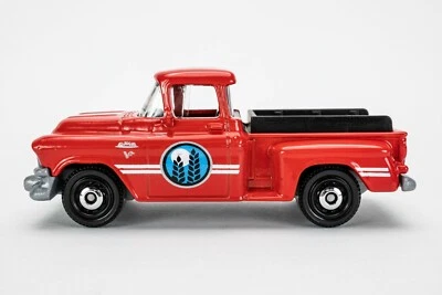 2022 Matchbox "MBX Highway II" 1957 GMC® Stepside™ RED | WHEAT FARMING | MINT - Image 1 of 2