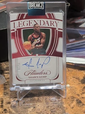 2023 - 24 帕尼尼完美肖恩坎普传奇脚本红宝石签名 #5/15 — 第 1/2 张图片