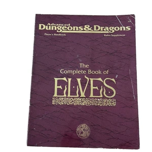 AD&D Advanced Dungeons & Dragons The Complete Book of Elves Player's Handbook - Bild 1 von 12