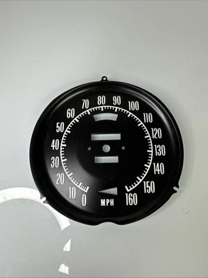 AC Delco 6496851 1972 1973 1973 Chevrolet Corvette Speedometer Faceplate Foto 1 de 4