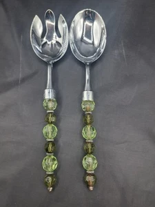 saints serving spoon and fork Set - Picture 1 of 3
