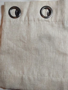 Blackout Window Grommet Valance Living Room Office Bedroom Modern Decor Beige  - Picture 1 of 5