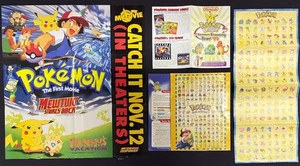1999 Nintendo Pokémon League Summer Training Tour Promo Pamphlet & Poster! - Bild 1 von 16