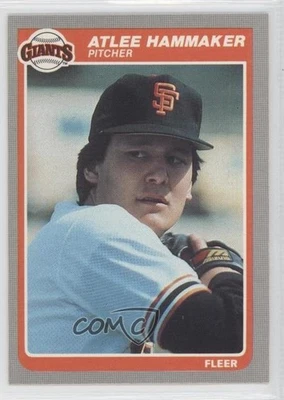 1985 Fleer Atlee Hammaker #608 - Image 1 of 2