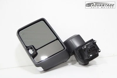GMC SIERRA 2500 HD 2020-2025 puerta delantera izquierda espejo retrovisor negro OEM Foto 1 de 4