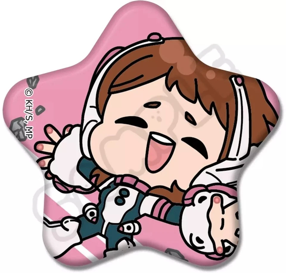 Ochaco Uraraka Daisakusen Vol.4 Star Badge My Hero Academia 6 cm 2025 - Immagine 1 di 1