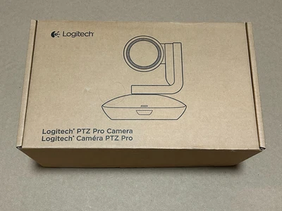 Cámara web Logitech 960-001021 PTZ Pro 1080p - Nueva caja abierta - Falta control remoto Foto 1 de 3
