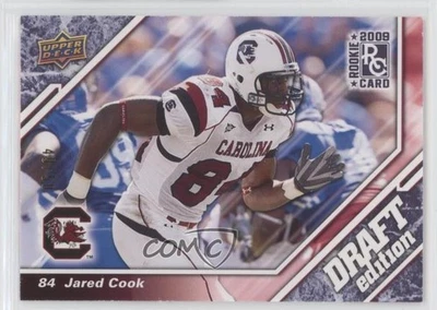 2009 Upper Deck Draft Edition Blue /50 Jared Cook #136 Rookie RC - Image 1 of 2