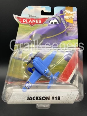 Disney Pixar Planes Jackson 18 Nebraska Trails Blue Racer WAG 1:55 Prop 2015 - Image 1 of 4