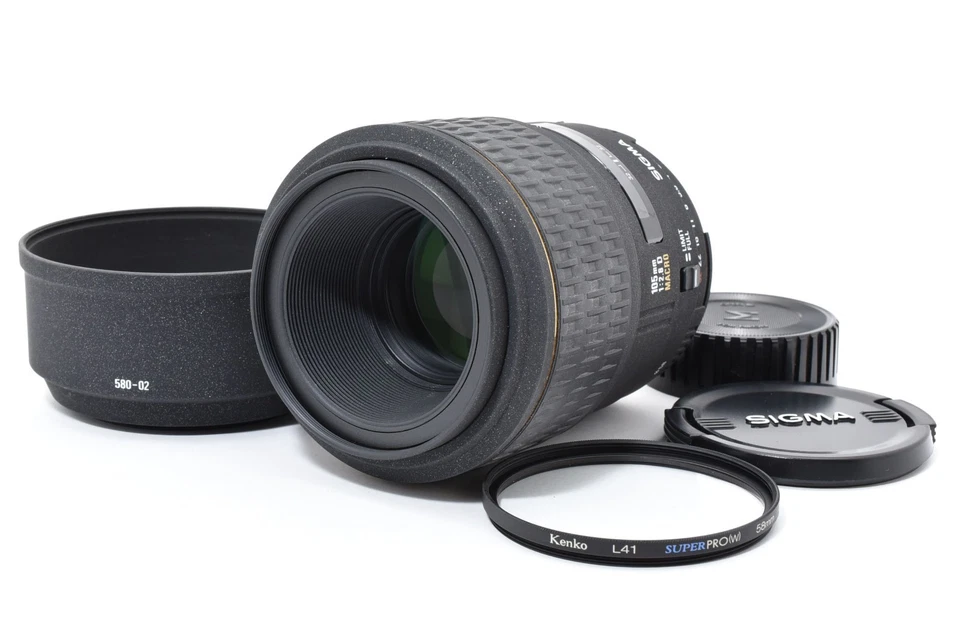 Sigma 105mm f/2.8D EX Macro Lens for Nikon F Mount From Japan(Near Mint) - Image 1 of 4