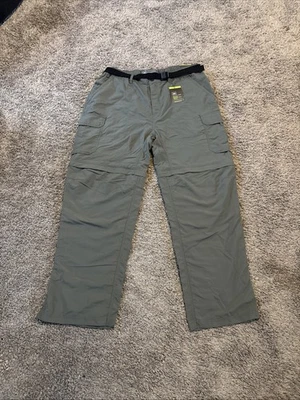 Брюки-трансформеры мужские REI Co Op XL X 32 пушечный металл грузовые Sahara Utility - Изображение 1 из 4