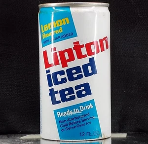 LIPTON EISTEE 12 Unzen DOSE ** * Royal Crown Cola Abfüllung San Antonio TX ** leer - Bild 1 von 5