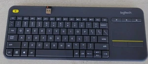 Logitech K400 Plus keyboard RF Wireless - Black - Picture 1 of 9