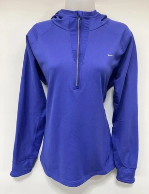 Sudadera con capucha Nike Fit polar seco para mujer XL púrpura manga larga con capucha Foto 1 de 4