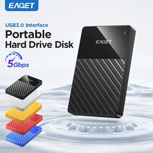 EAGET 2.5'' USB 3.0 Muti-color Portable Hard Drive 5Gbps External HDD for PC/Lap - Picture 1 of 18